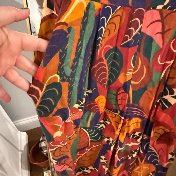 FARM Rio Colorful Leaf Print Jumpsuit - Picture 6 of 10